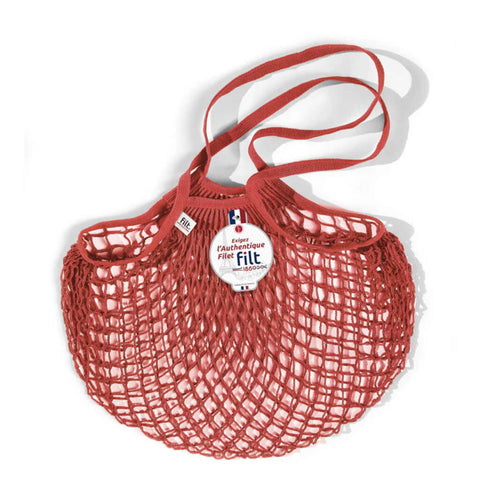 Net Long Handle Large Shopper Tote Bag