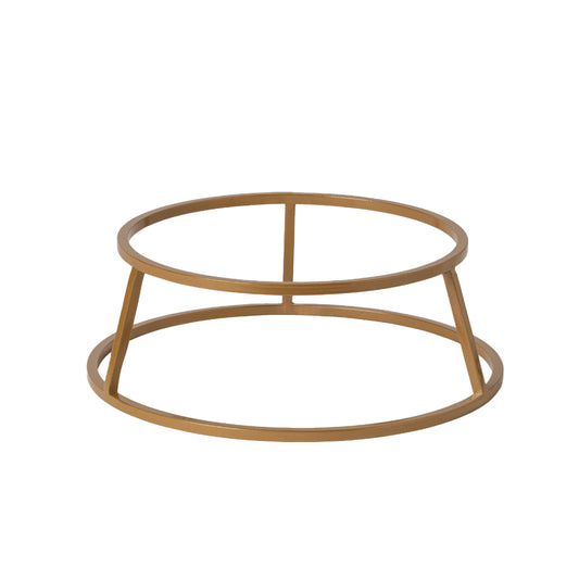 Boutique Round Gold Low Riser 24cm