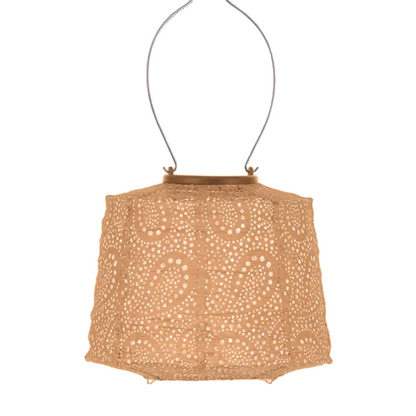 Lumiz Lampshade solar LED lantern in Tyvek