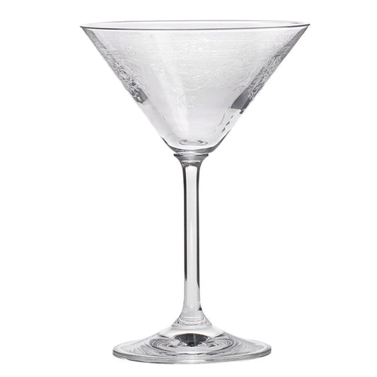 Apéro Hour gift set with martini glasses, oak board and cocktail napkins