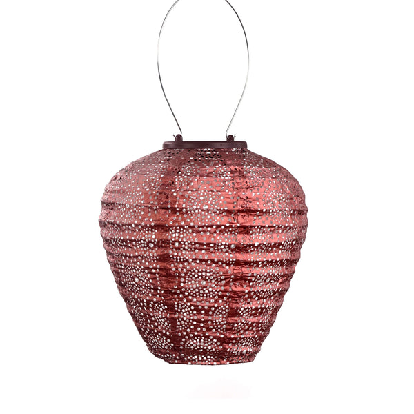 Lumiz Occult Copper Balloon LED Solar Lantern