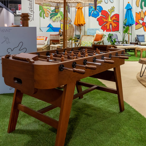 Mahogany Antique Foosball Table