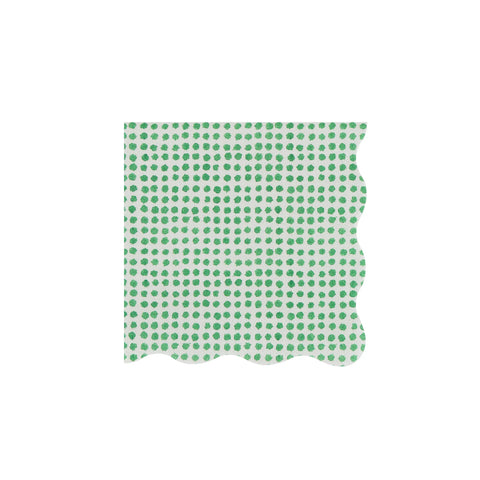 Meri Meri x Molly Mahon Red & Green Small Napkins (x 16)