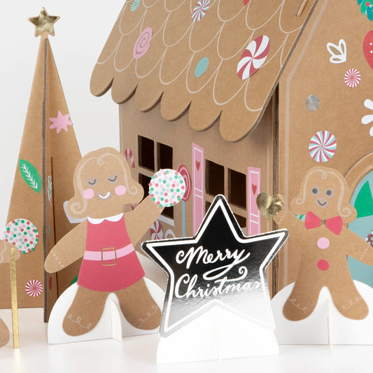 Meri Meri Gingerbread Sticker Advent Calendar, view 2