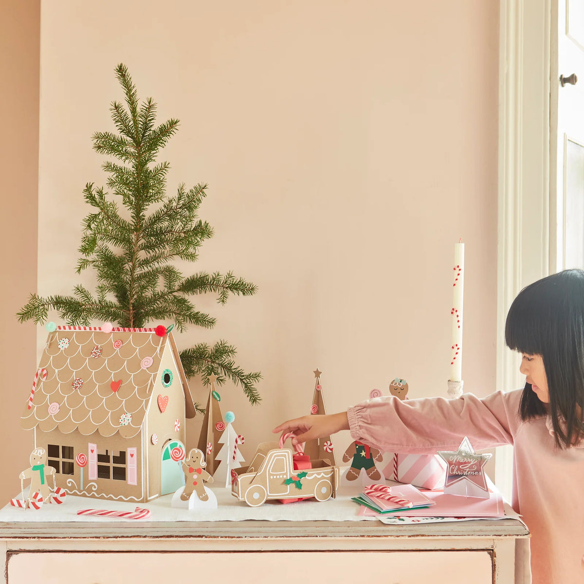 Meri Meri Gingerbread Sticker Advent Calendar