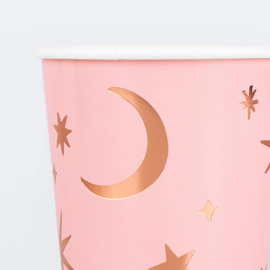 Meri Meri Pink Witch Cups - 260ml