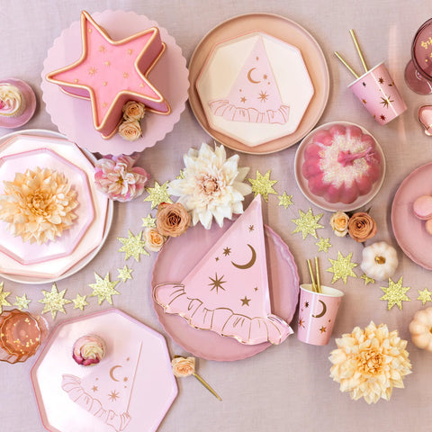 Meri Meri Pink Witch Cups - 260ml