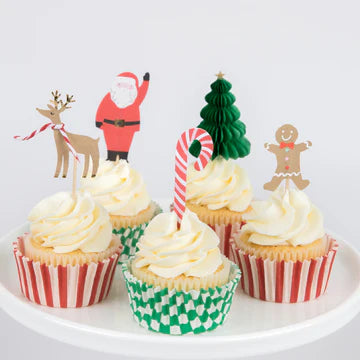 Meri Meri Festive House Cupcake Kit (x 24 toppers)