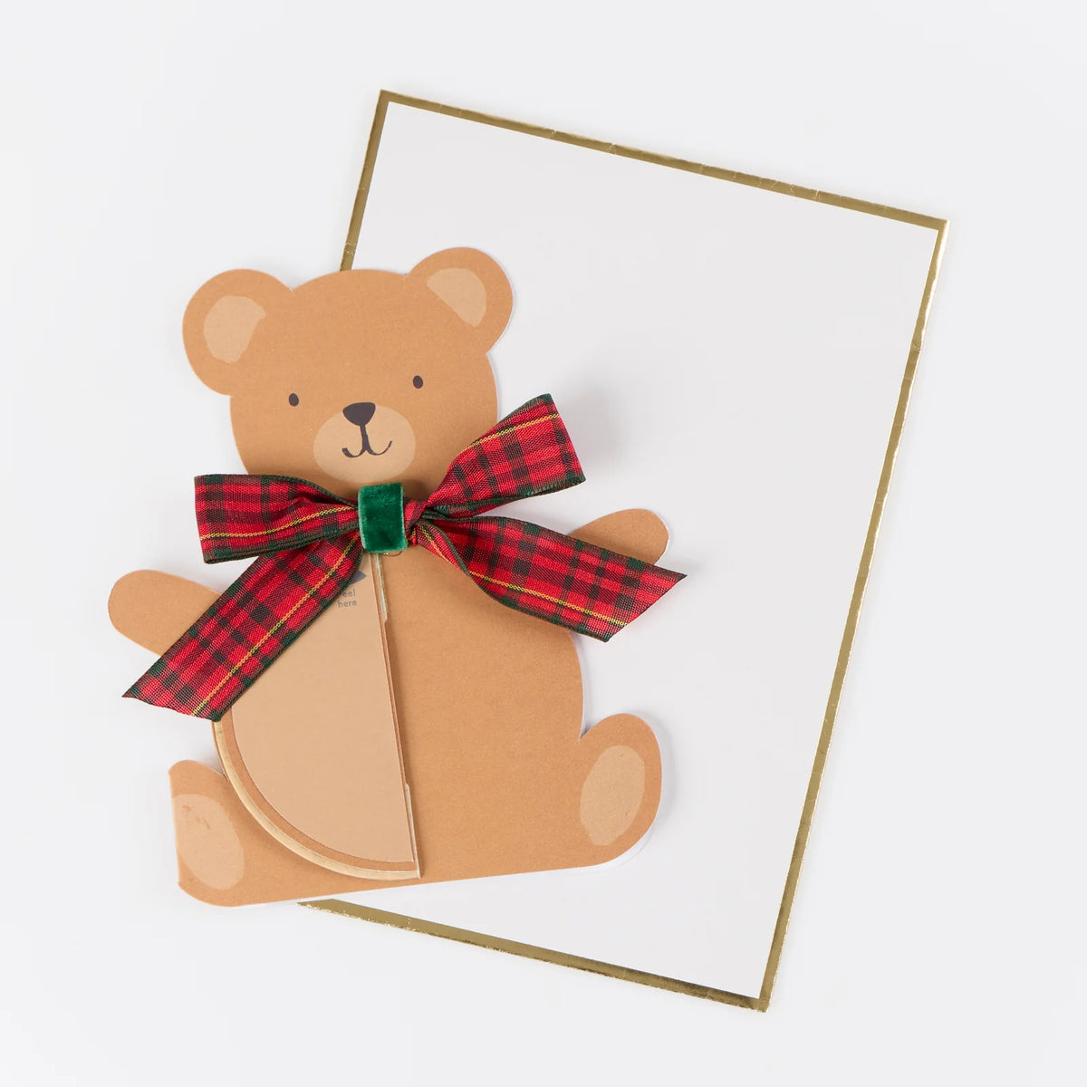 Meri Meri Teddy Bear Honeycomb Card