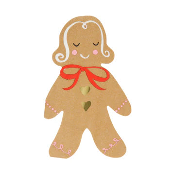 Meri Meri Gingerbread Napkins (x 16)