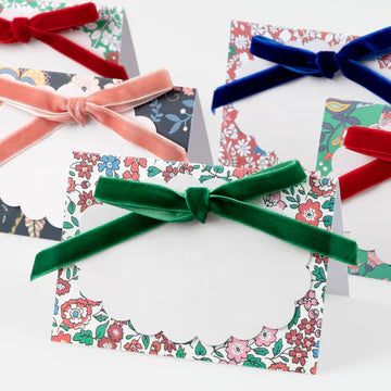 Meri Meri x Liberty Winter Place Cards (x 6)