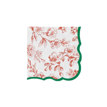 Meri Meri Toile De Jouy Small Napkins (x 16)
