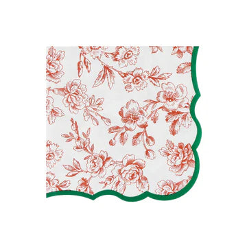 Meri Meri Toile De Jouy Large Napkins (x 16)
