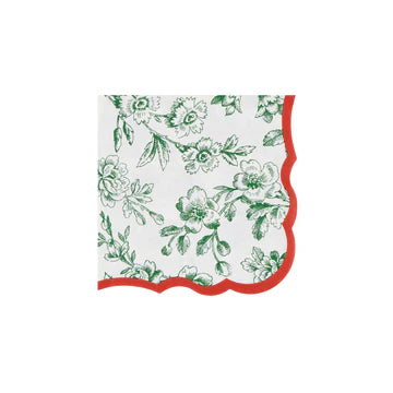 Meri Meri Toile De Jouy Small Napkins (x 16)