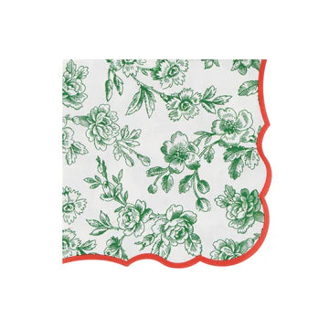 Meri Meri Toile De Jouy Large Napkins (x 16)