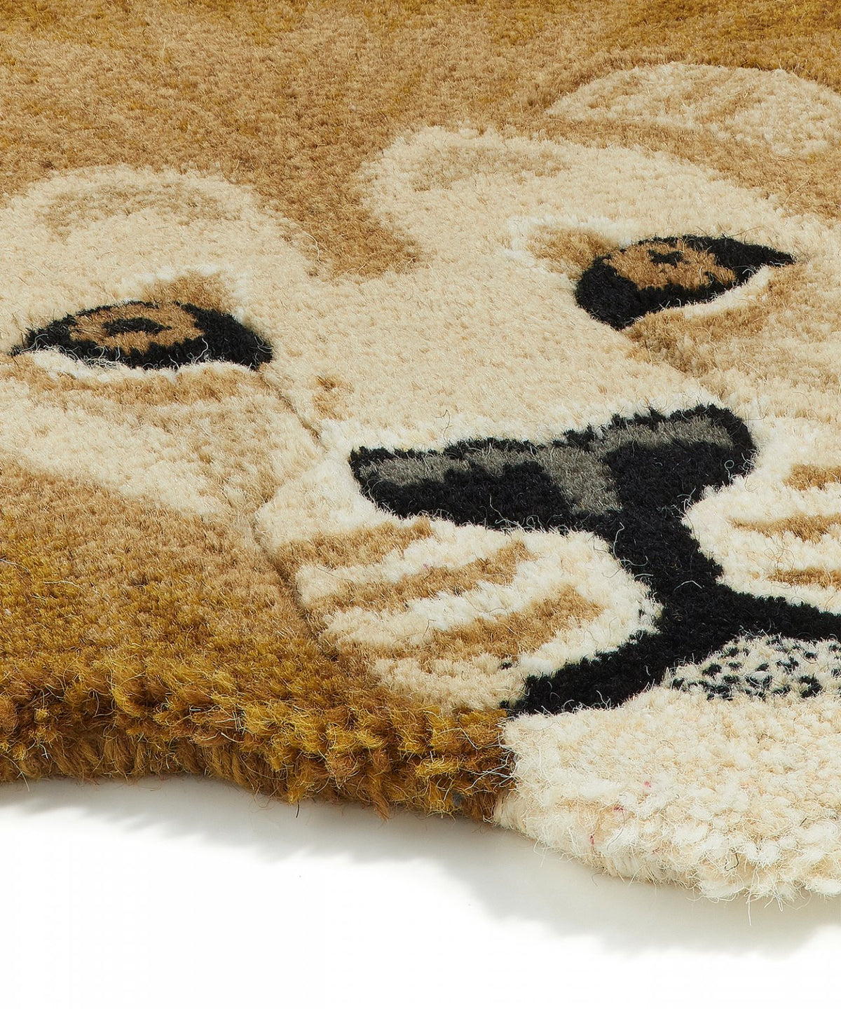 Moody Lion Rug Large, view 3