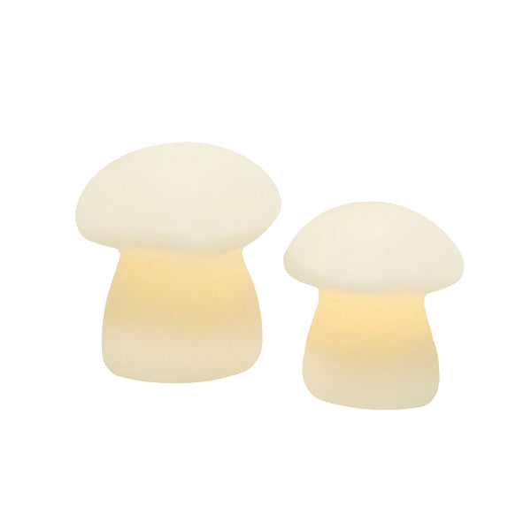 Elvina Mushroom LED Candle Lamp (Set of 2)