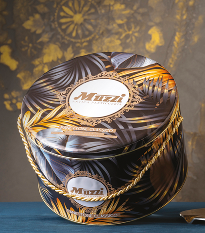 Panettone Muzzi Animalier Classico in Tin 1KG