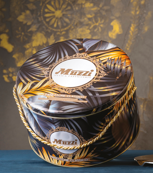 Panettone Muzzi Animalier Classico in Tin 1KG