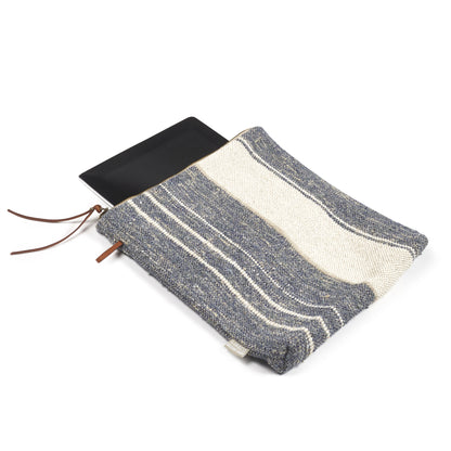 Libeco North Sea Stripe Carryall Bag 23x28 Made In Belgium, view 2