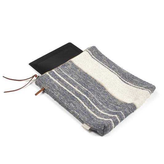 Libeco North Sea Stripe Carryall Bag 23x28 Made In Belgium