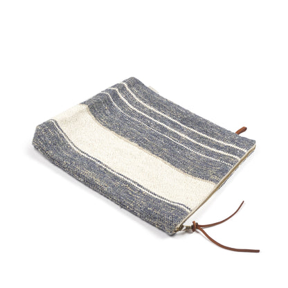 Libeco North Sea Stripe carryall bag, 23 x 28 cm