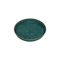 Riviera Emerald Round Tray 35cm