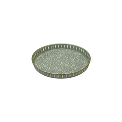 Riviera Grey Round Tray 35cm