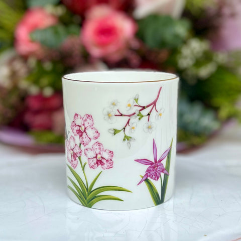 ShiokFarm Orchid Mugs