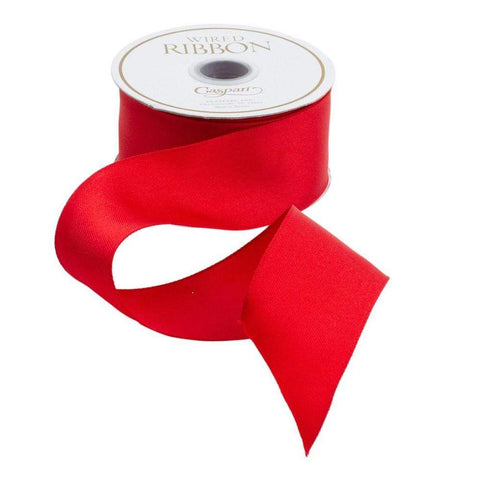 Caspari Satin Wired Ribbon - 8.2 Meter Spool