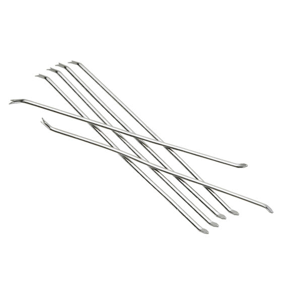 Laguiole Jean Dubost shellfish curettes and picks in stainless steel