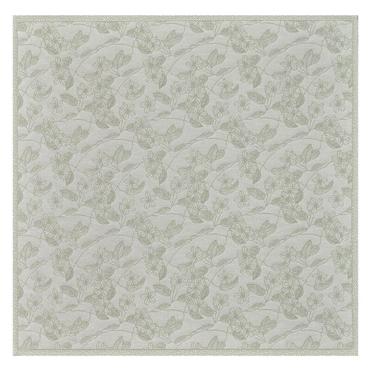 Le Jacquard Francais Essentiel Gravure Collection Napkin Nature Green 58x58cm