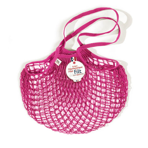 Net Long Handle Large Shopper Tote Bag