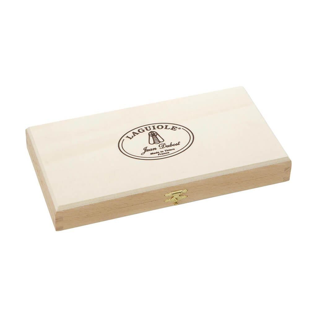 Laguiole Jean Dubost Steak Knives Closed Box 2.5mm Sharpened  (Set of 6), view 9