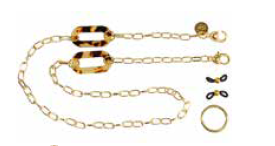 Frank and Lucie eyewear metal chain colourway