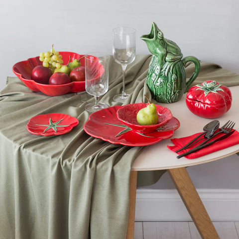 Bordallo Tomato Pasta Plate 25cm