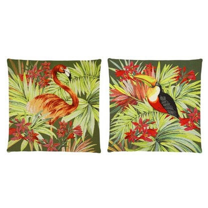 Tropicana Birds Outdoor Cushion Cover, view 5