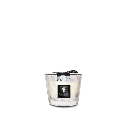 Baobab White Pearls Scented Candle (Floral)