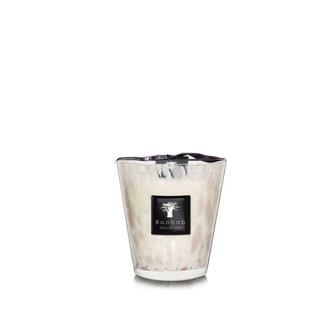 Baobab White Pearls Scented Candle (Floral)