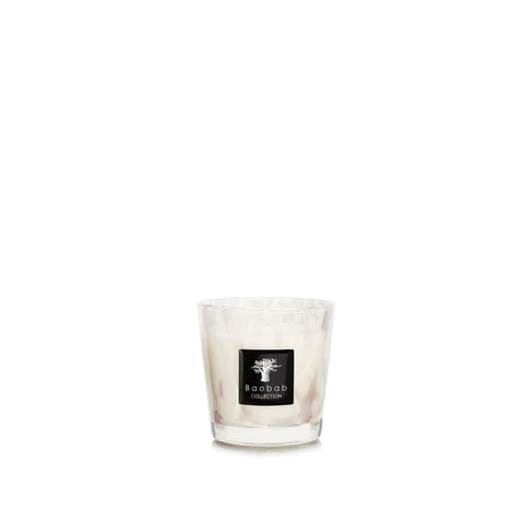 Baobab White Pearls Scented Candle (Floral)