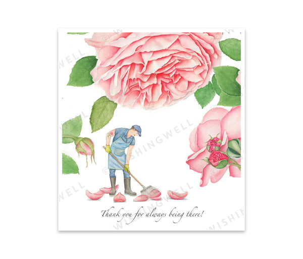Wishingwell Greeting Card Thank You For Always Being There