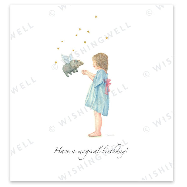 Wishingwell Greeting Card Have a Magical Birthday