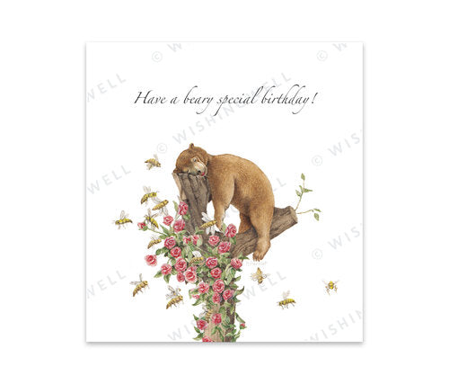 Wishingwell  Have A Beary Special Birthday Card