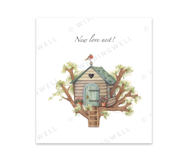 Wishingwell Greeting Card Home Sweet Home