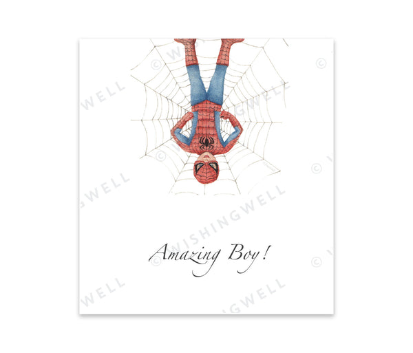 Wishingwell Greeting Card Amazing Boy