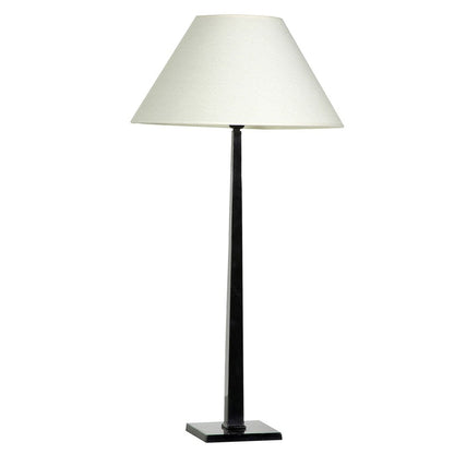 Flamant Gordes lamp base in black lacquered aluminium