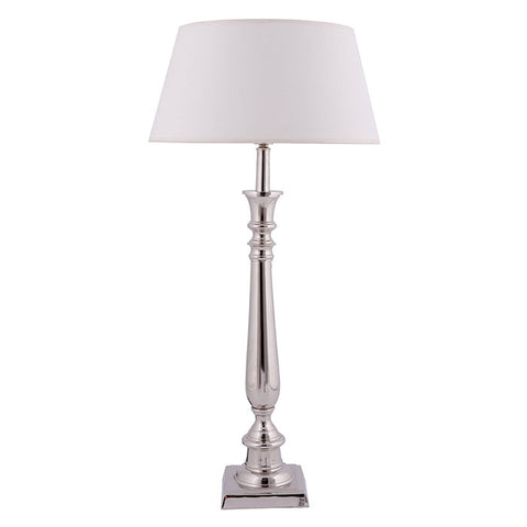Venzo Nickle Table Lamp Base