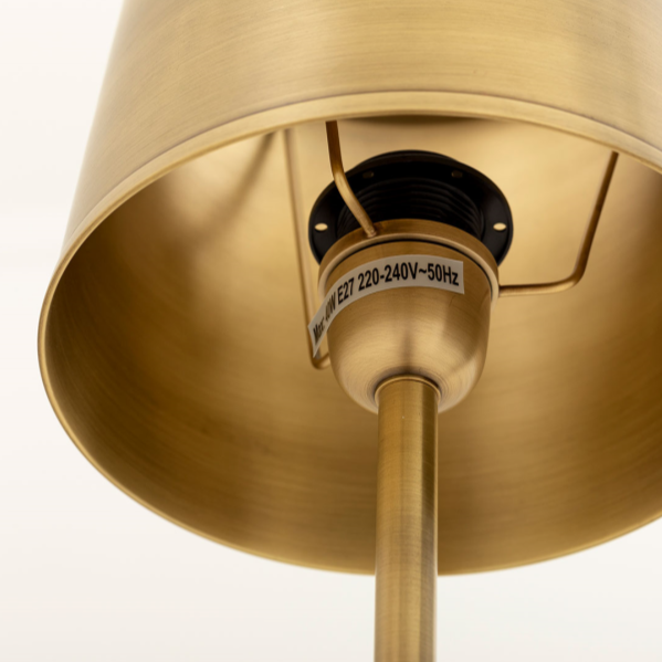 Lamp Base Itai Brass – brass floor lamp, view 6