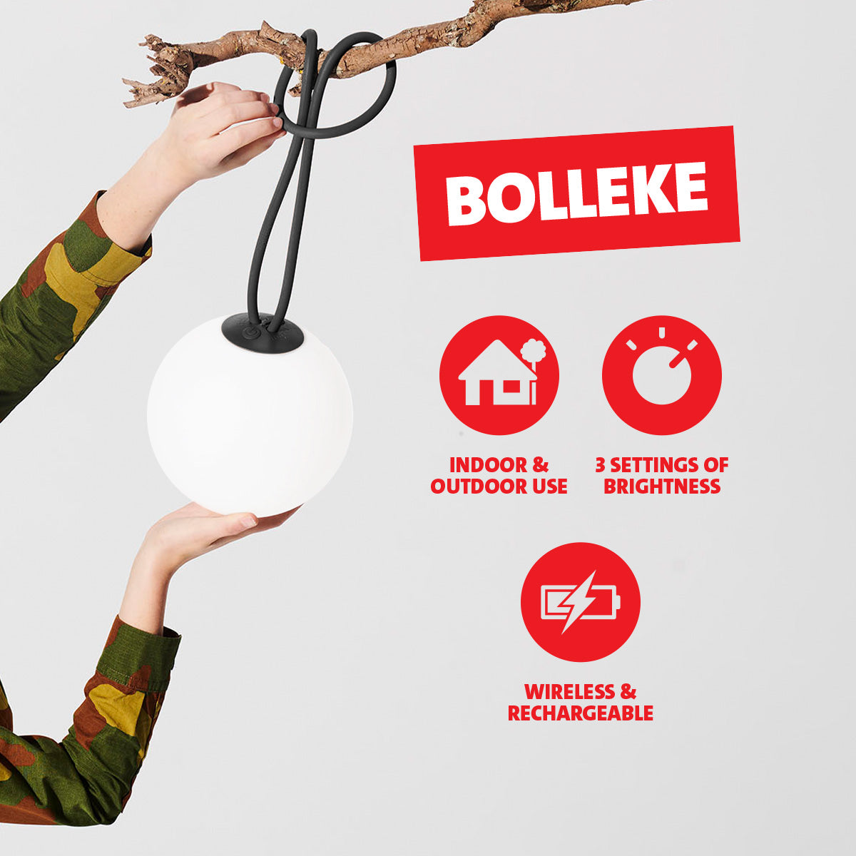 Fatboy Bolleke Pendant Hanging Lamp, view 2
