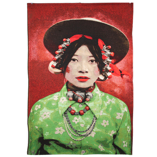 Tapestry Tibetan Woman